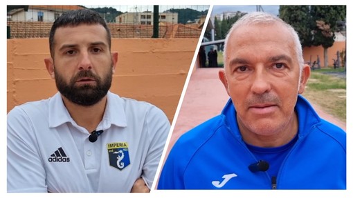 Imperia-Saluzzo 1-1, le parole a fine gara di mister Buttu e di Costantini (Video)