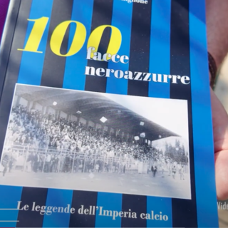 Un libro per l'estate. “100 facce neroazzurre, le leggende dell’Imperia calcio” (video)