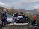 Incidente al rally Ronde Valli Imperiesi, pilota e copilota all'ospedale (foto)