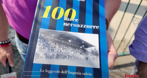 Un libro per l'estate. “100 facce neroazzurre, le leggende dell’Imperia calcio” (video)