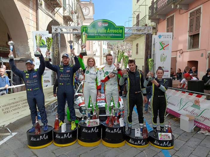 Il 1° Rally della Valle Arroscia è di Araldo - Boero (Skoda Fabia)