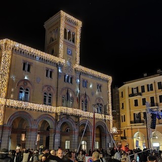 Accensione luminarie a Imperia