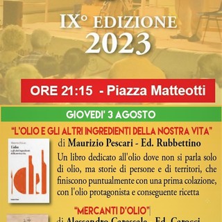 Riva Ligure: giovedì 3 agosto Maurizio Pescari, Franco Roi e Alessandro Carassale ospiti di Sale in Zucca