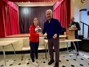 Il mito della pallapugno Felice Bertola incorona le girl di Diano Castello campionesse d'Italia (foto)