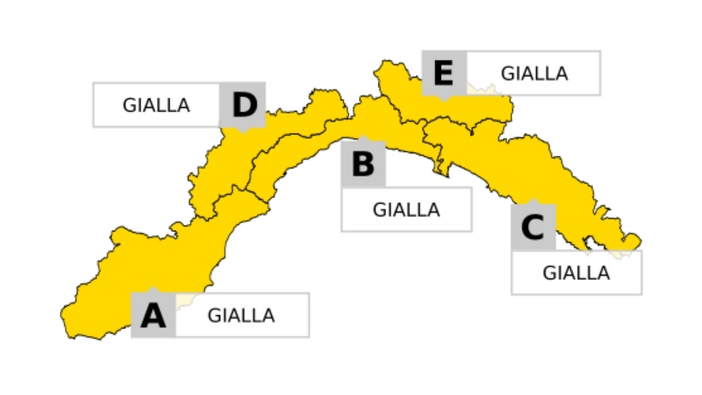 Prolungata l'allerta gialla per temporali: previste nuove piogge sulla nostra provincia