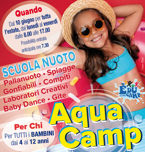 Aqua Camp: un'estate di divertimento, sport e apprendimento per i bambini a Imperia!