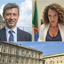 Da sinistra: Andrea Orlando e Ilaria Cavo