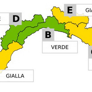 Maltempo sul Ponente: sarà un sabato da 'Allerta gialla', in arrivo precipitazioni e vento forte