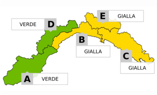 Maltempo in arrivo in Liguria, nell'Imperiese nessuna allerta meteo