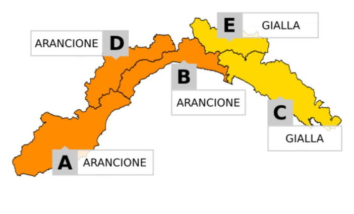 Maltempo: fronte perturbato in arrivo sulla nostra provincia, allerta arancione per temporali dalle 15