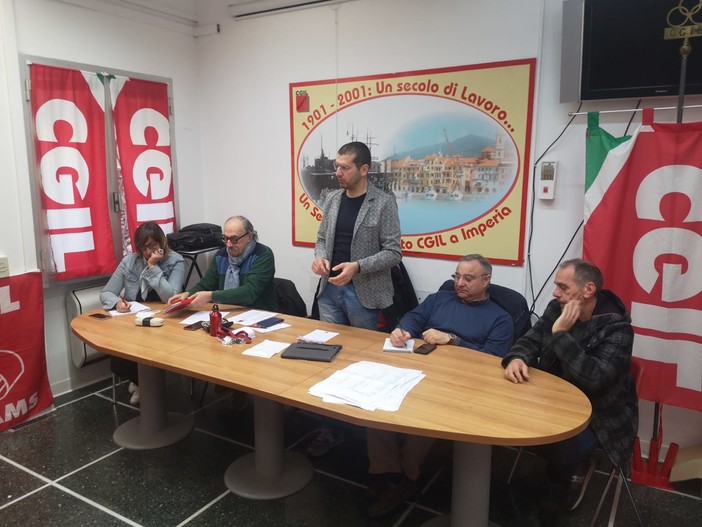 Imperia: a pochi giorni dalla fine del Congresso oggi si è riunita l'assemblea generale della Cgil