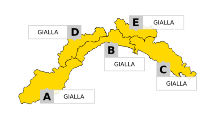 Maltempo sulla provincia: prolungata l'allerta gialla, possibili temporali