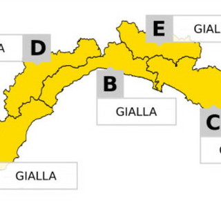 Maltempo in arrivo sulla nostra provincia: diramata dall'Arpal l'allerta 'gialla' dalle 21 alle 15