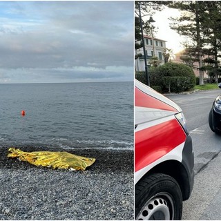 E' un uomo tra i 25 e i 30 anni l'annegato trovato in spiaggia a Bordighera (Foto)