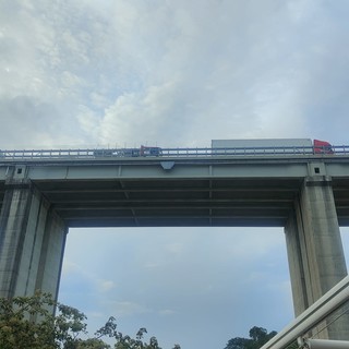 Lavori e code: sull'Autostrada dei Fiori due chilometri di incolonnamenti da stamattina ad Imperia (Foto)