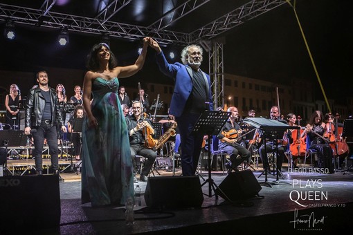 Concerto tributo ai Qeen del M° Diego Basso, con l’Orchestra Ritmico Sinfonica Italiana, all'Ariston di Sanremo