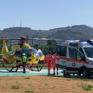 Imperia, migliora la bambina investita da un motociclista in strada Colla