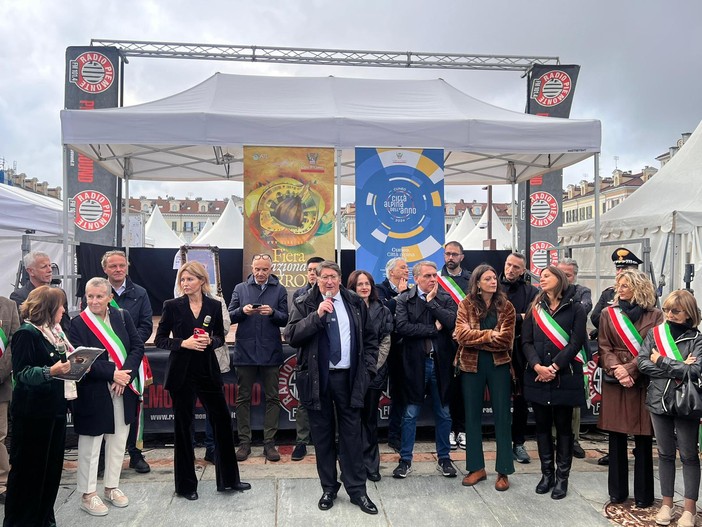 La Camera di Commercio Riviere di Liguria alla Fiera del marrone di Cuneo per promuovere Olioliva