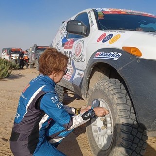 Sterzo ko per Carcheri-Pons nella Marathon della Dakar Classic