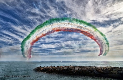 Ad Andora l'8 ottobre l'esibizione delle Frecce Tricolori