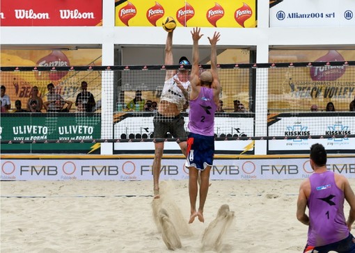 A Diano Marina la tappa del campionato italiano 2x2 maschile di beach volley