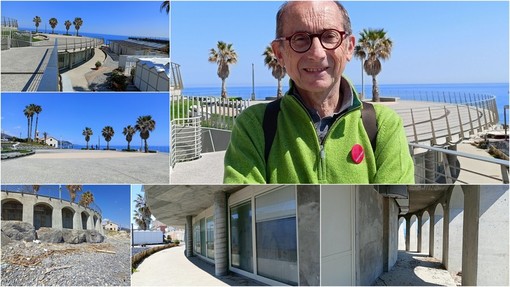 Bordighera, il candidato sindaco Giuseppe Trucchi: &quot;Vogliamo risolvere il problema della Rotonda di Sant’Ampelio&quot; (Foto e video)