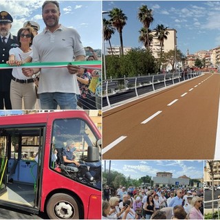 Da Borgo San Moro alla Galezza, a Imperia avanza la ciclabile della Riviera di Ponente (Foto e video)