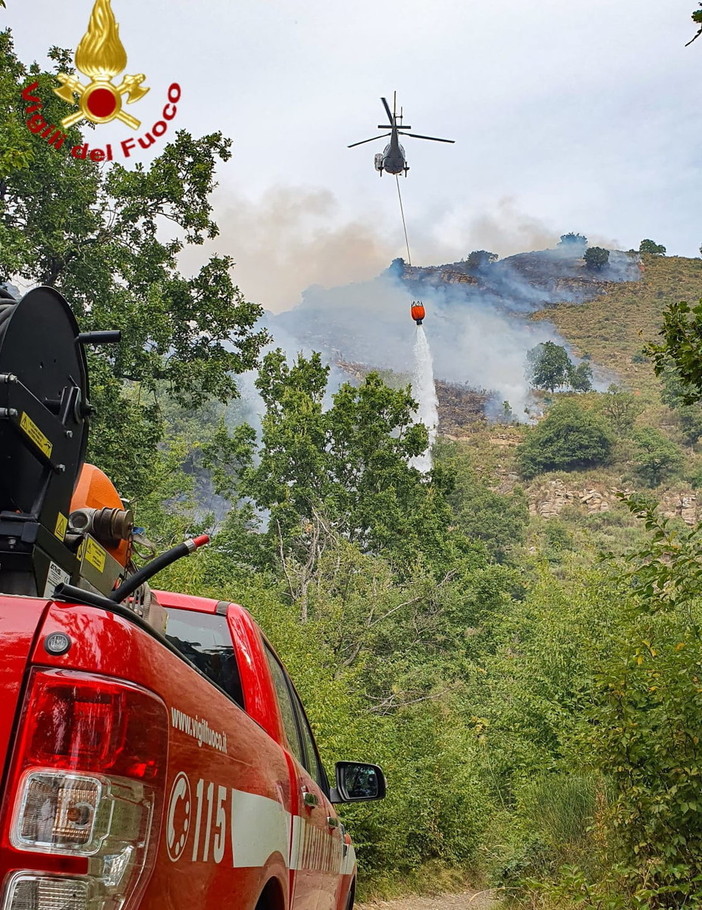 Da lunedì stop allo stato di grave pericolosità per gli incendi  boschivi