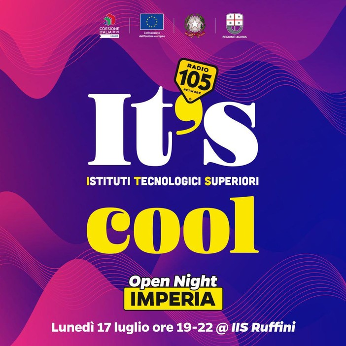 Imperia: arriva 'It's cool' una open night con Radio 105 che aiuterà i giovani a trovare lavoro (Video)