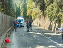 Imperia: scontro tra due moto sul Capo Berta, due feriti e traffico in tilt sull'Aurelia (Foto)