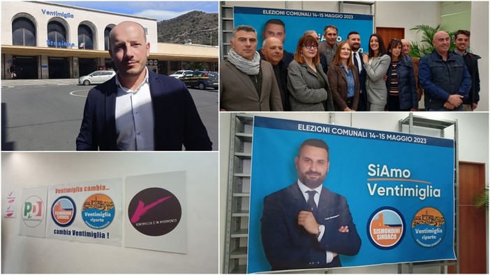 Amministrative, il Pd appoggia il candidato sindaco Gabriele Sismondini. Ioculano: &quot;Persona che farà bene per Ventimiglia&quot; (Foto e video)