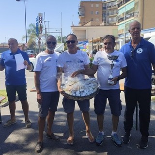 Pesca: nuova vittoria per l'Imperia Fishing Club al Campionato Provinciale di Traina Costiera