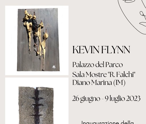 Diano Marina, mostra personale di Kevin Flynn a Palazzo del Parco
