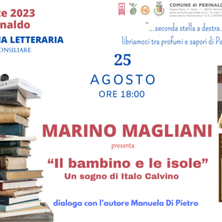 Perinaldo: Marino Magliani ospite della rassegna “Seconda stella a destra”