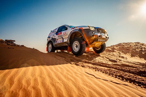 Dakar Classic 2025, Carcheri e Pons domano le dune dell'Empty Quarter