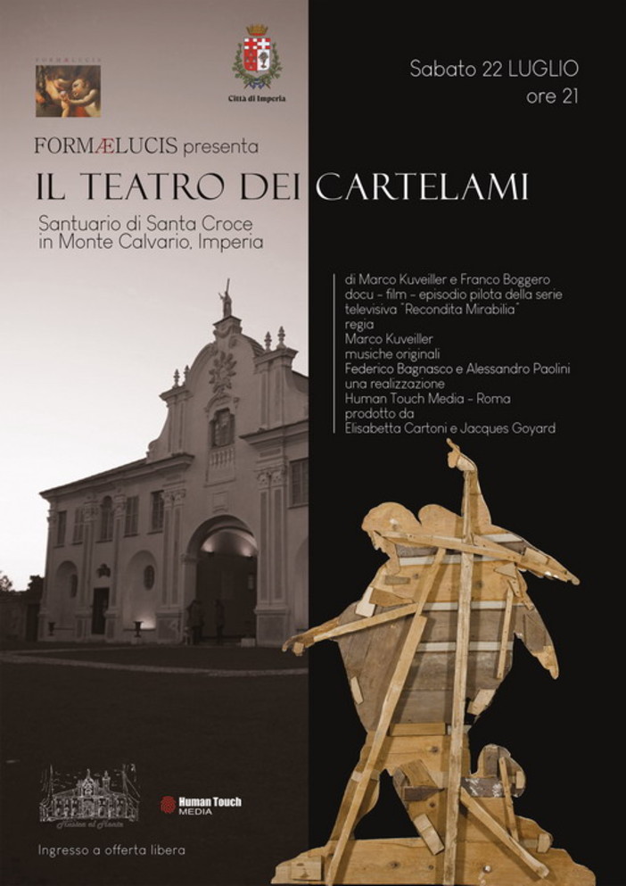 Il teatro dei cartelami al Santuario di Santa Croce in Monte Calvario di Imperia