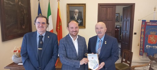 Ventimiglia: visita di una delegazione dei Lions la scorsa settimana al Sindaco Flavio Di Muro