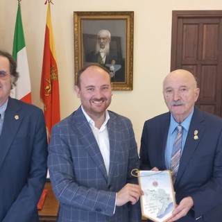 Ventimiglia: visita di una delegazione dei Lions la scorsa settimana al Sindaco Flavio Di Muro