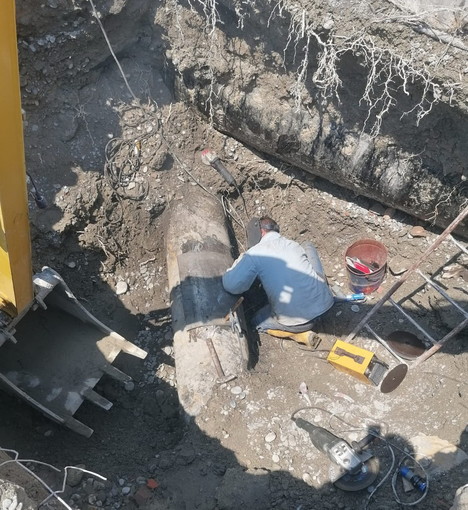 Lavori a un serbatoio dell'acqua a Diano Castello, probabili disservizi in tutto il comune