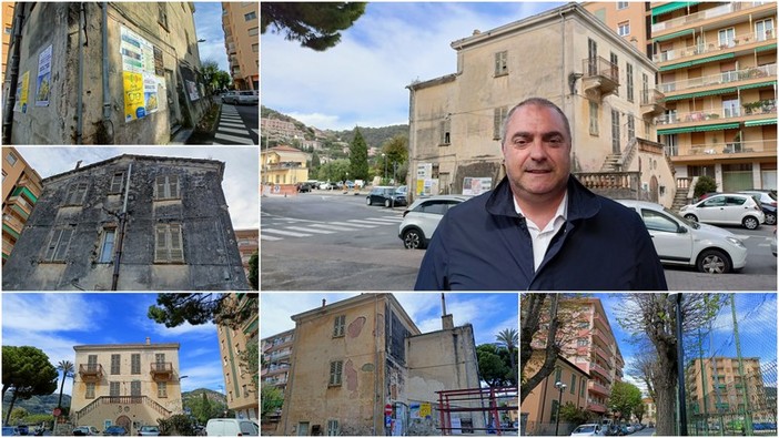 Vallecrosia, Perri: &quot;Casa delle associazioni nell'ex municipio, noi ci impegneremo a riqualificarlo&quot; (Foto e video)