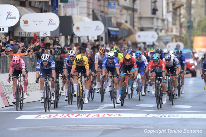 Arrivo della Milano-Sanremo 2024