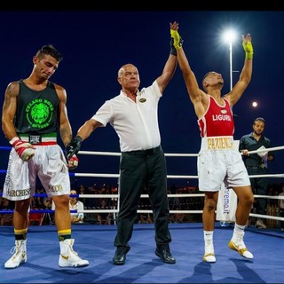 Mehdi Gueribi della Fighting Boxe Imperia torna sul ring dopo tre anni e porta a casa la vittoria