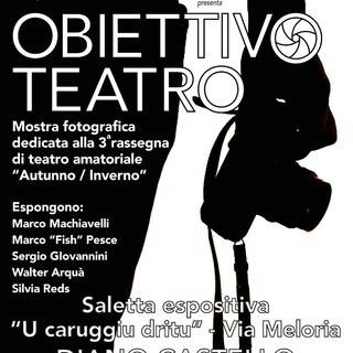 A Diano Castello l'inaugurazione della mostra fotografica “Obiettivo Teatro”