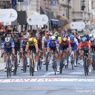 Arrivo della Milano-Sanremo 2024