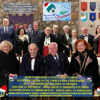 Lions Club Ventimiglia: Natale con raccolta fondi a favore de ‘La Casa grande di Giz'