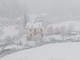 Nella gallery la nevicata sul Colle di Nava