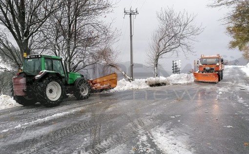 Maltempo sulla provincia: ancora qualche centimetro di neve in alta quota, domani torna a piovere sulla costa