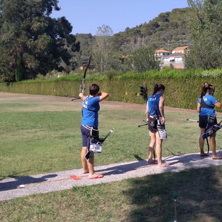 Atleti della nazionale italiana di Tiro con l'arco ospiti a San Bartolomeo al Mare