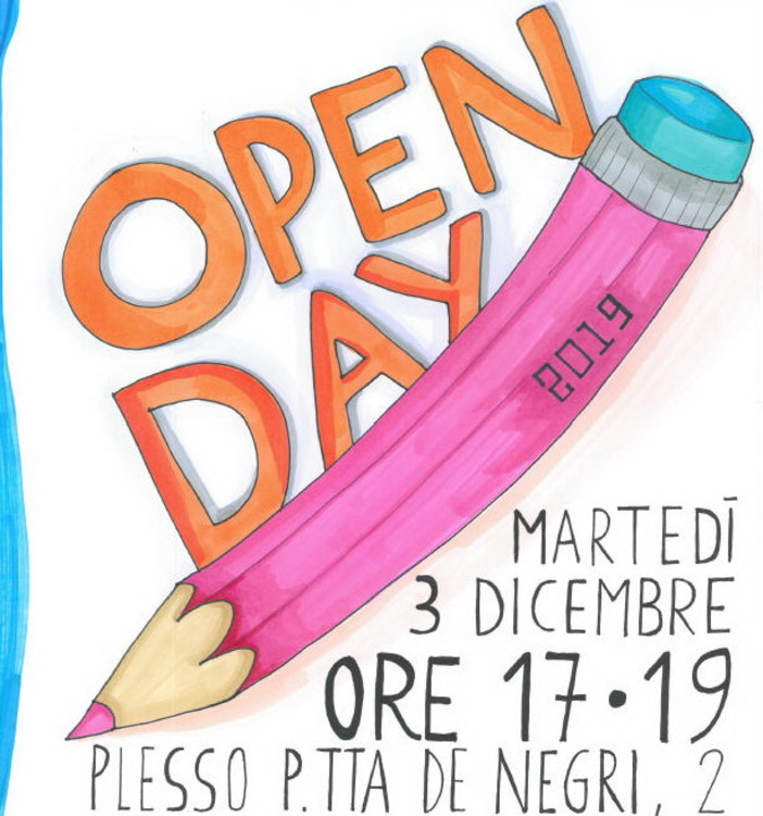 Imperia: domani appuntamento con l'Open Day alla scuola Secondaria di piazzetta De Negri