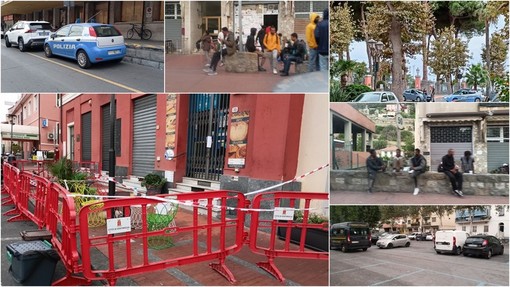 Dopo l'omicidio a Ventimiglia, in piazza Battisti tra i cittadini esasperati (Foto e video)